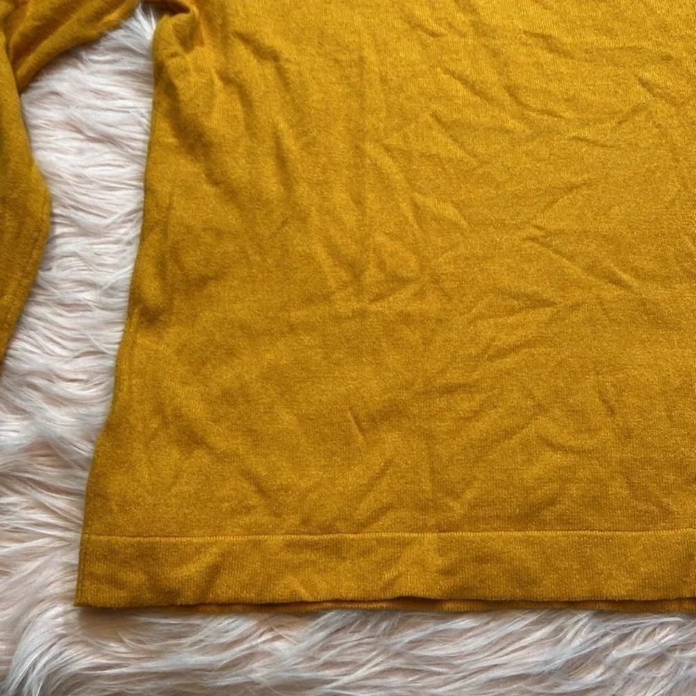J. Crew Cotton Men's Rustic Yellow Crewneck Sweater